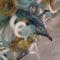 Factory sale directly of blown glass chandelier lighting luxury style