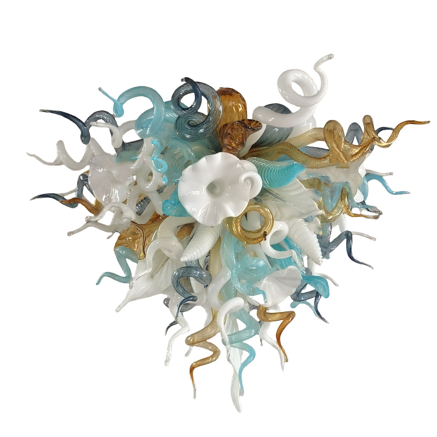 Factory sale directly of blown glass chandelier lighting chihuly style