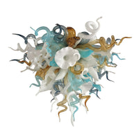 Factory sale directly of blown glass chandelier lighting luxury style