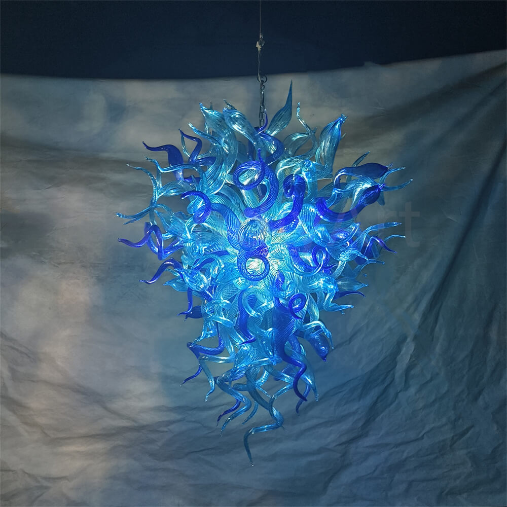 Amazing creative blown glass chandelier custom design art