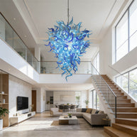 Amazing creative blown glass chandelier custom design art