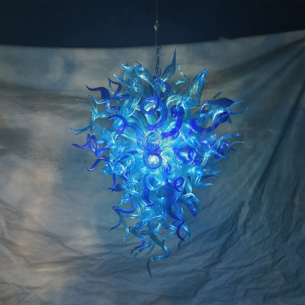 Amazing creative blown glass chandelier custom design art