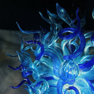 Amazing creative blown glass chandelier custom design art
