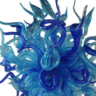 Amazing creative blown glass chandelier custom design art