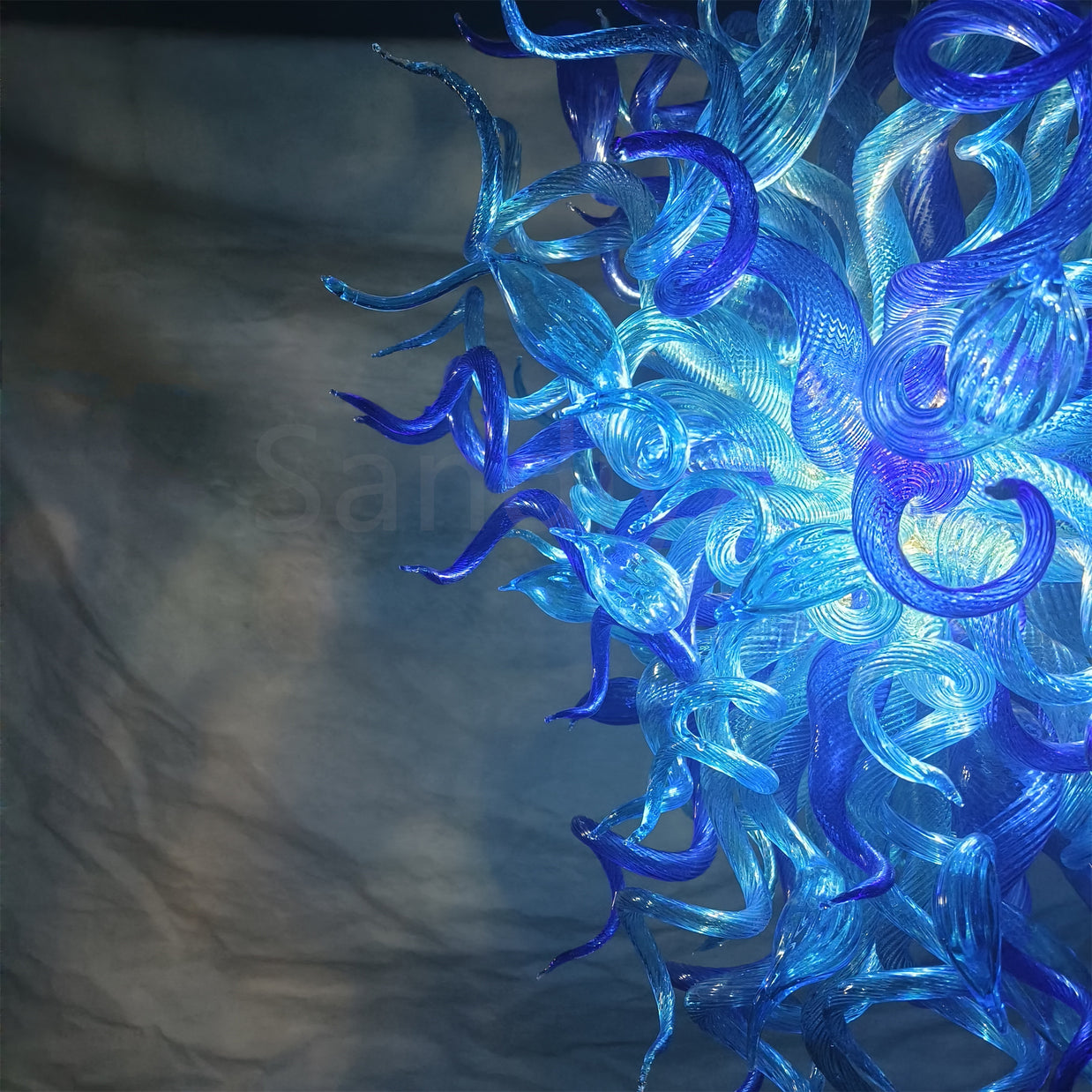 Amazing creative blown glass chandelier custom design art