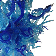 Amazing creative blown glass chandelier custom design art