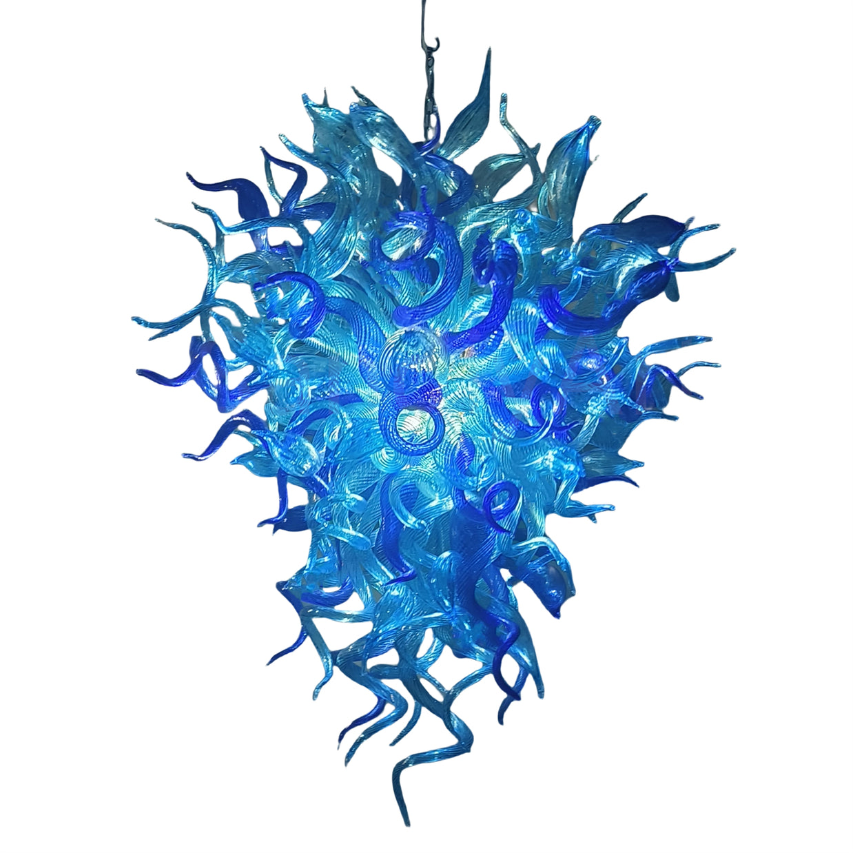 Amazing creative blown glass chandelier custom design art