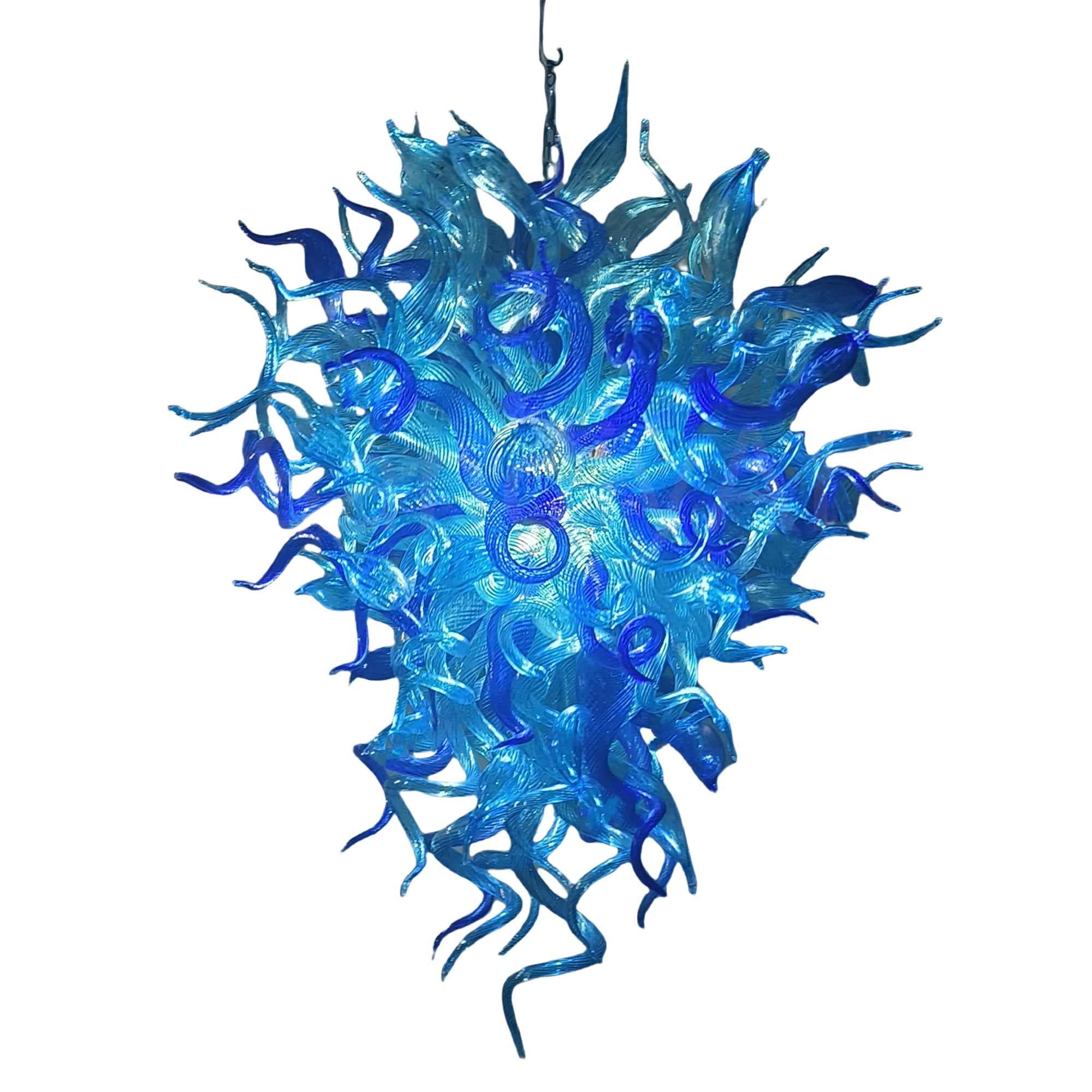 Amazing creative blown glass chandelier custom design art