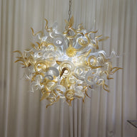 Amer color luxury style Blown glass chandelier for dining room
