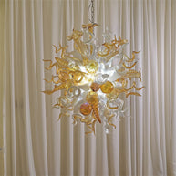 Luxury design hand made blown murano glass Chihuly type chandelier