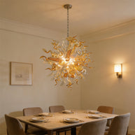 Luxury design hand made blown murano glass Chihuly type chandelier