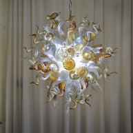 Luxury design hand made blown murano glass Chihuly type chandelier