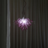 Chihuly lighting art hand made blown glass pink chandelier dining room decoration