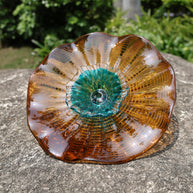 Home hotel wall decoration blown glass art flowers chihuly tyle collection