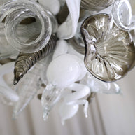 chihuly style art chandelier
