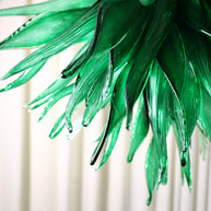 Green grass chandelier lighting