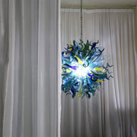 murano glass chandelier