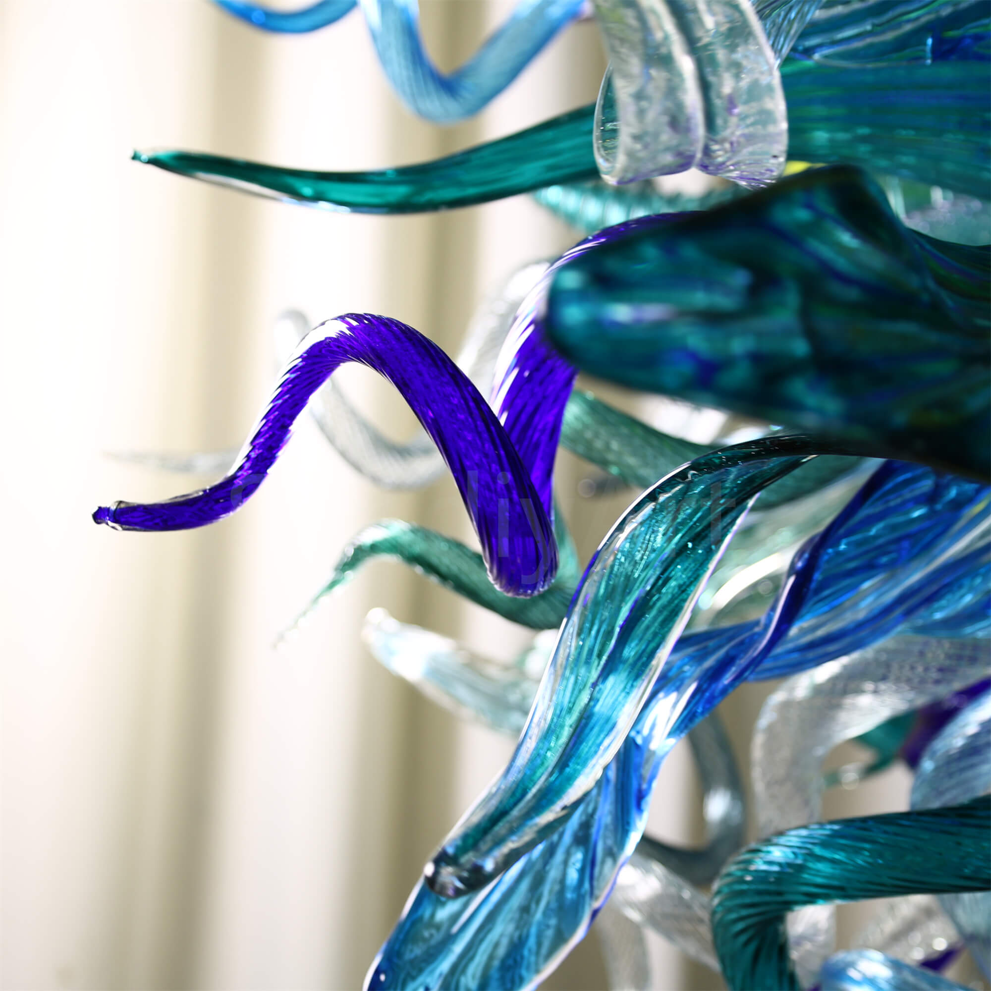 murano glass chandelier