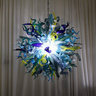 murano glass chandelier