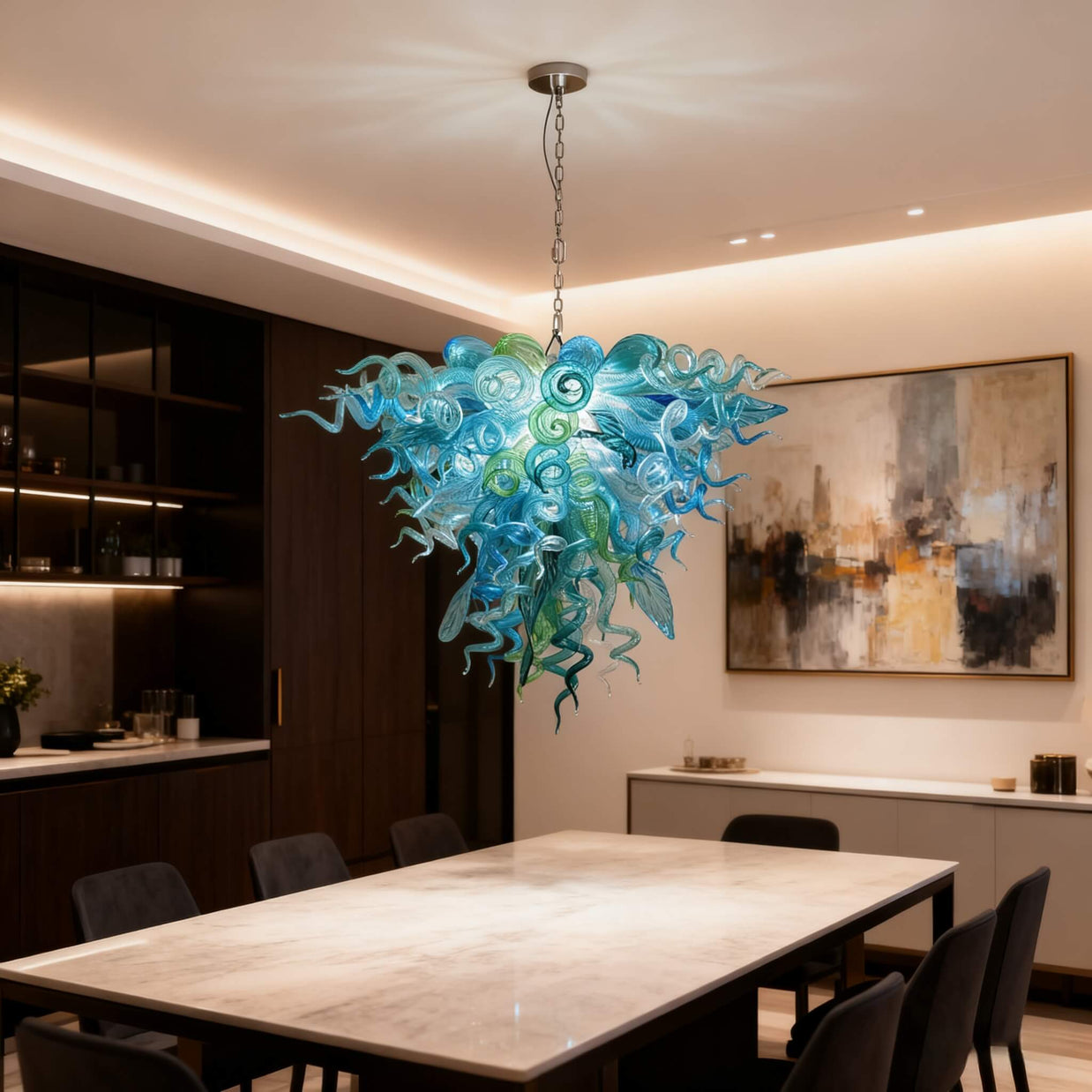 chihuly design chandelier
