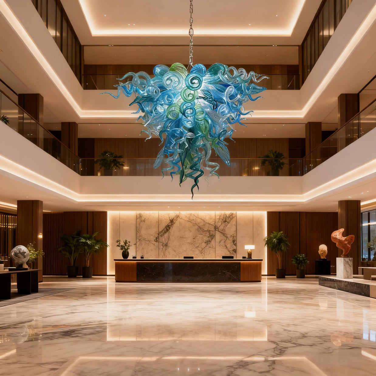 chihuly design chandelier