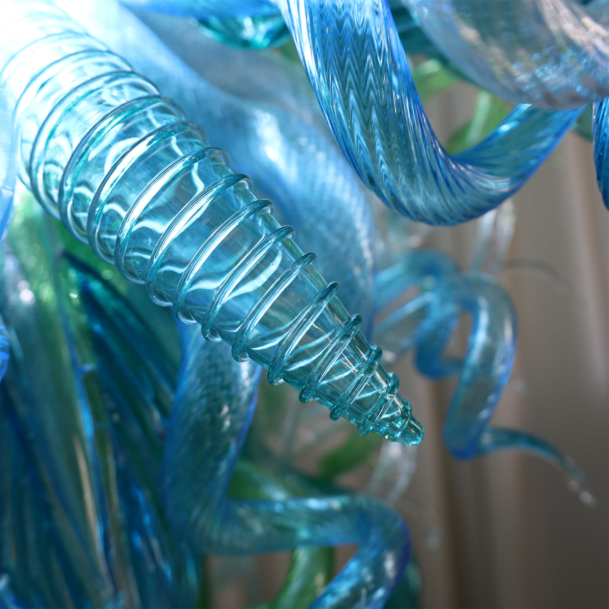 Inspired chihuly design chandelier Hand made DIY blown glass lighting multicolor