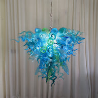 Inspired chihuly design chandelier Hand made DIY blown glass lighting multicolor