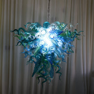 Inspired chihuly design chandelier Hand made DIY blown glass lighting multicolor