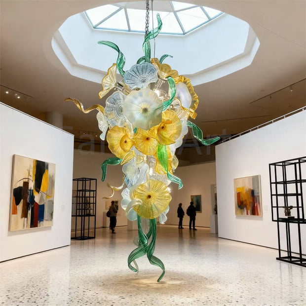 lotus flower chandelier
