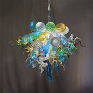 Luxury blown glass art chandelier chihuly style lighting