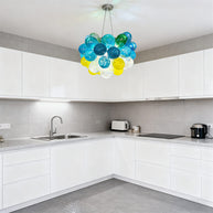 blown glass bubbles lighting