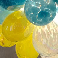 blown glass bubbles lighting