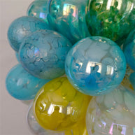 blown glass bubbles lighting