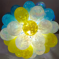 blown glass bubbles lighting