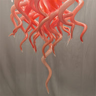 Dining room glass jellyfish lamp hand made art lighting