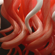 Dining room glass jellyfish lamp hand made art lighting