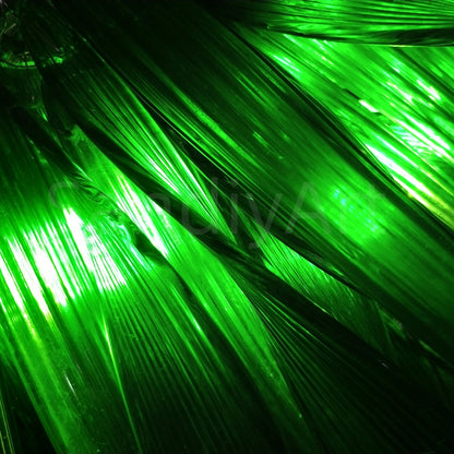 DIY hand made colored glass green grass lighting home decoration