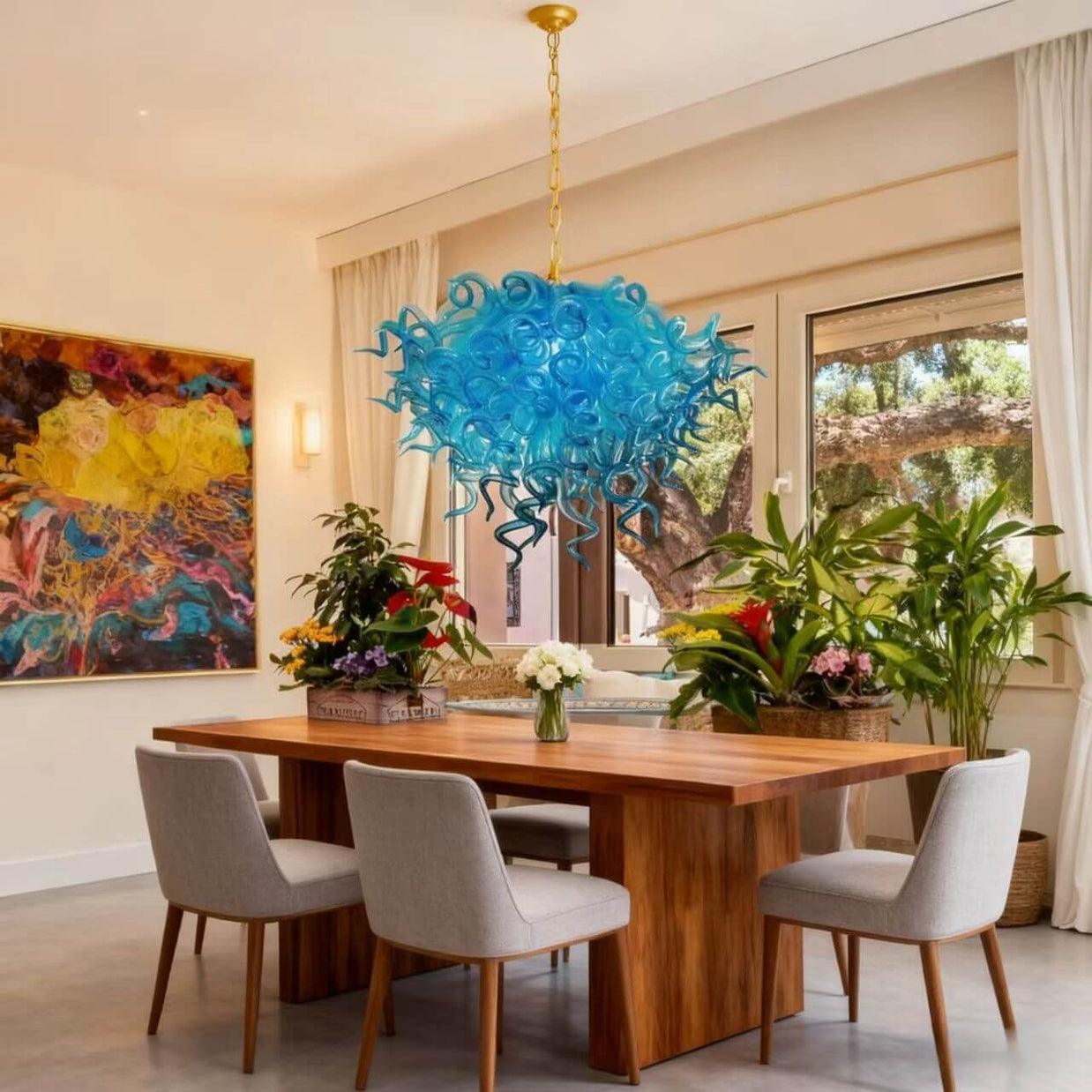 Dining room chandelier