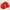 Hand made mouthblown Red color Chihuly glass plate Inspired wall decoration