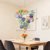 murano glass balls lighting