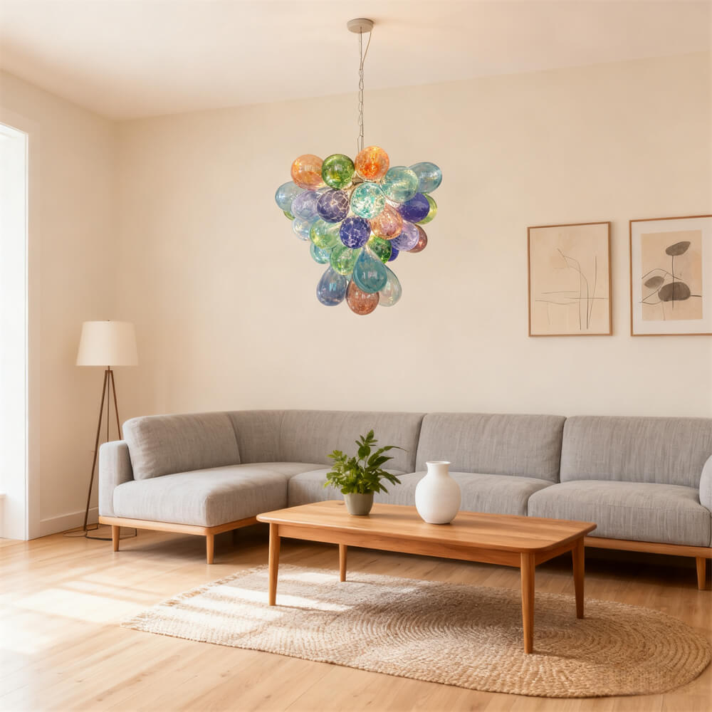 murano glass balls lighting