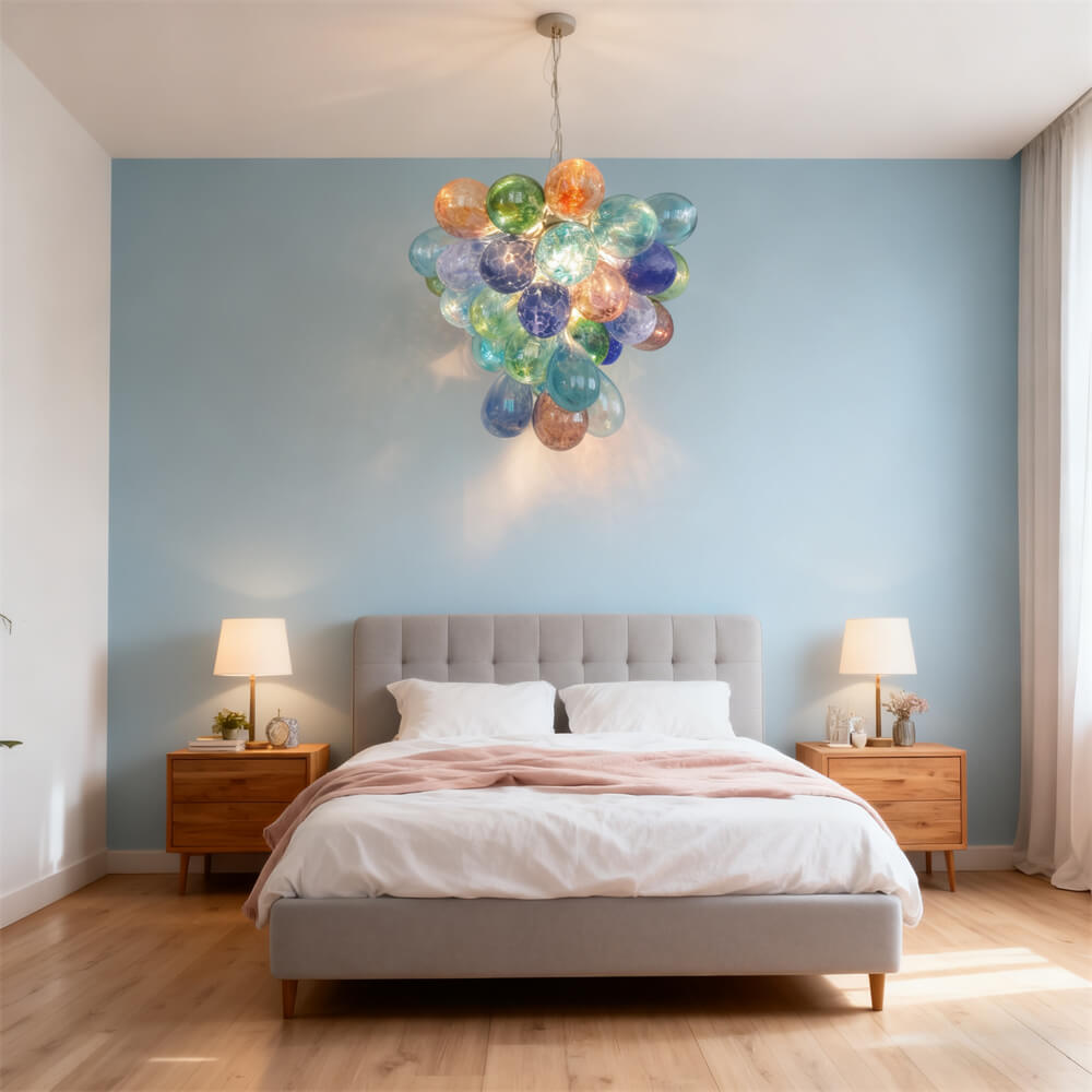 murano glass balls lighting