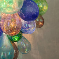 murano glass balls lighting