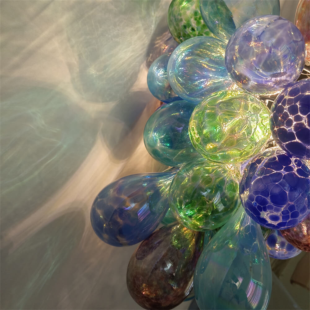 murano glass balls lighting