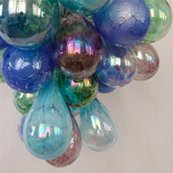 murano glass balls lighting