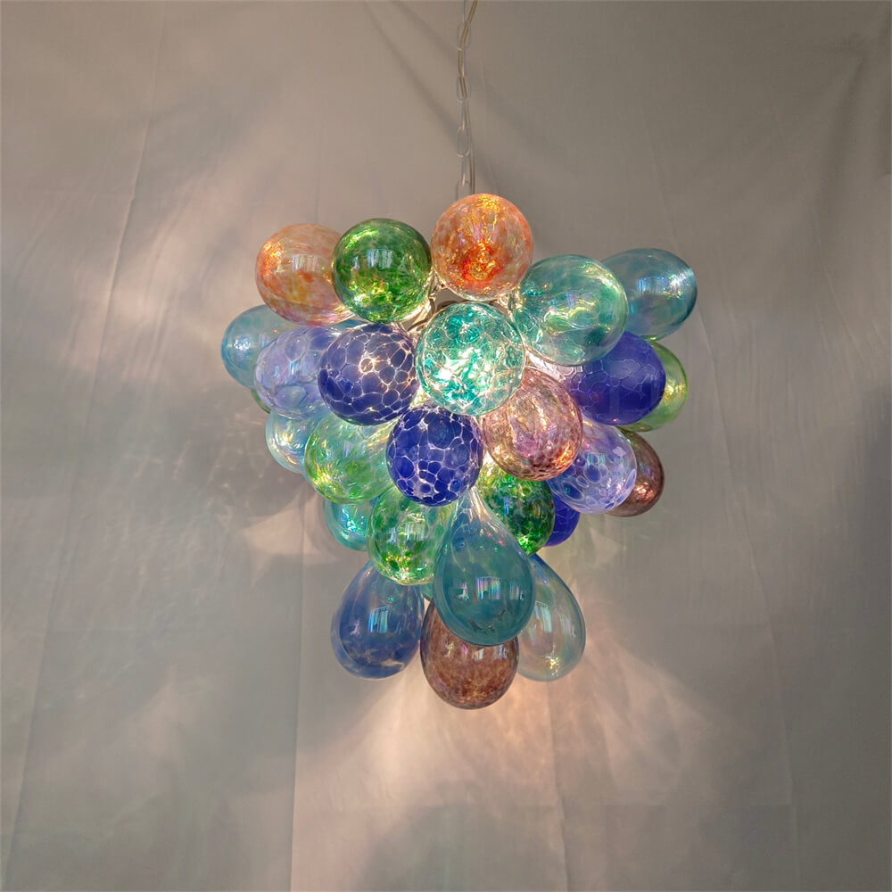 murano glass balls lighting
