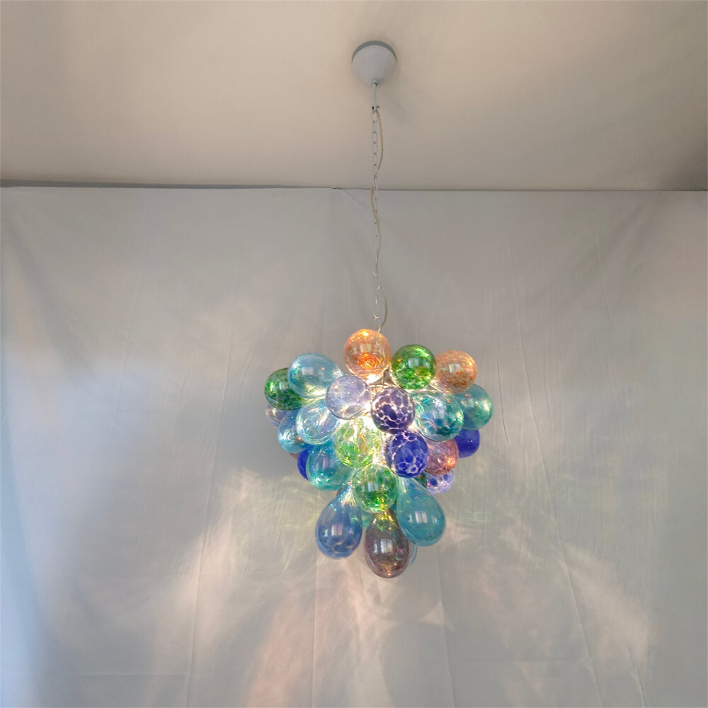 murano glass balls lighting