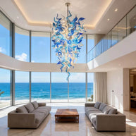 Hand made murano glass chandelier