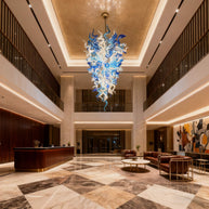 Hand made murano glass chandelier
