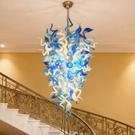 Hand made murano glass chandelier